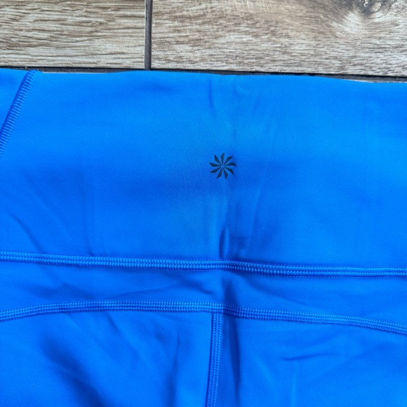 Athleta Rainer Tight Leggings Size 2X Blue Reflective Pants NWT! - Picture 12 of 16